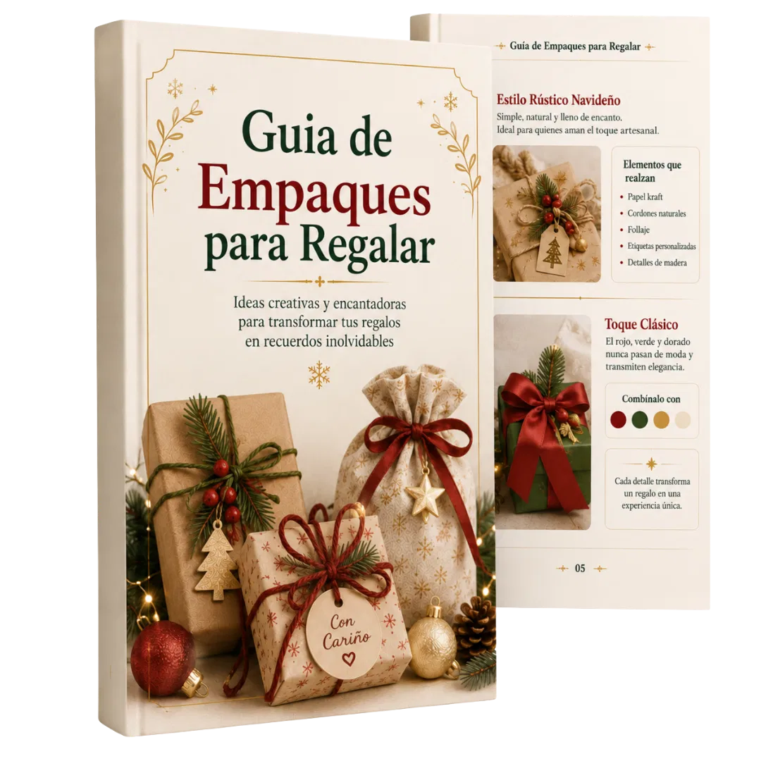 Guía de empaques para regalar